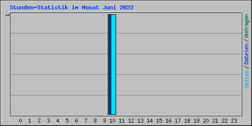 Stunden-Statistik im Monat Juni 2022