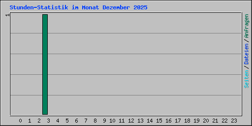 Stunden-Statistik im Monat Dezember 2025